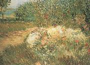 Vincent Van Gogh Corner of Voyer d'Argenson Park at Asnieres (nn04) Spain oil painting reproduction